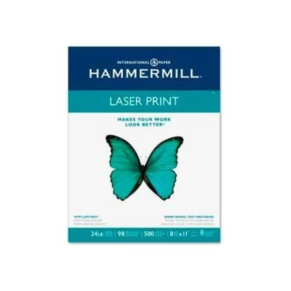 Laser Paper -  HAM - White - 8-1/2 x 11 - 24 lb. - 500 Sheets/Ream, Hammermill, Mfr#: 104604
